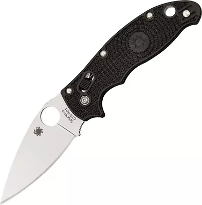 Spyderco Manix 2 Lightweight Knife C101PBK2 Black FRCP Handle CTS-BD1N Blade • $47.05