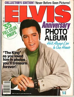 Elvis Anniversary Photo Album Magazine 1978 Priscilla Lisa Marie Presley • $17.09