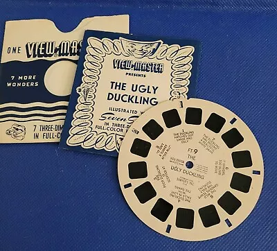 Scarce Sawyer's Single View-master Reel FT-9 The Ugly Duckling Belgium Made • $15.99