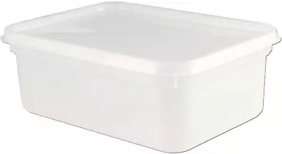 ACME Food Safe 2 Litre Ice Cream Container Tub With Lids/Plastic Food Storage Co • £24.01