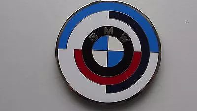 Vintage BMW M Sport  Motor Cycle Bike Emblem Badge - BMW Motorrad Plakette • $44.99