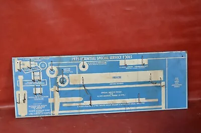 1975 Plymouth Chrysler Essential Service Specials Tool Peg Board Hanger Shadow 2 • $100