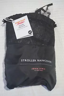 John Lewis ANYDAY Universal Pushchair Raincover - Clear • £10