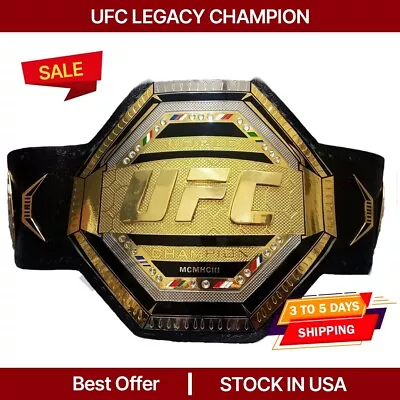 UFC Legacy Championship Replica Title  World UFC Replica Championship Belt 2MM • $165