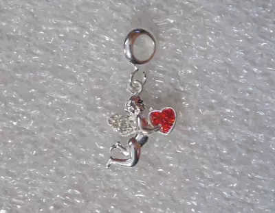 NEW DaVinci Beads & Charms Interchangeable Jewelry - Cupid W/ CZ Heart DB12-8 • $8