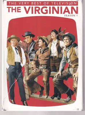 THE VIRGINIAN: The Complete First Season (DVD 1962){F1} • $25