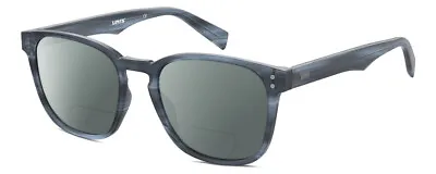 Levi's Timeless 5008S Unisex Polarized BIFOCAL Sunglasses Crystal Blue Horn 52mm • $86.95