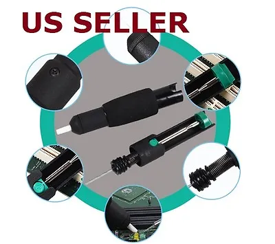 $7.52 • Buy Desoldering Solder Sucker Soldering Pump Suction Tin Gun Vacuum Removal Tool