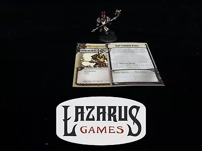  Warmachine: Protectorate Of Menoth - High Exemplar Kreoss (well Painted Metal) • $14.95