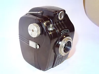 £7.47 • Buy 4x6.5cm Medium Format Bakelite Box Camera Medium Size Camera Genos Fix Z-M 1950
