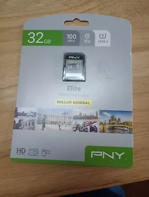 PNY 32GB SDHC Flash Card • $5.99