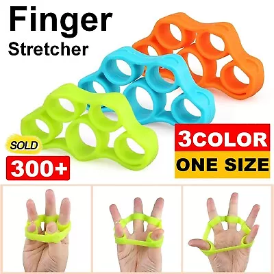 $8.90 • Buy Finger Hand Exerciser Strengthener Wrist Forearm Grip Trainer Resistance Bands 