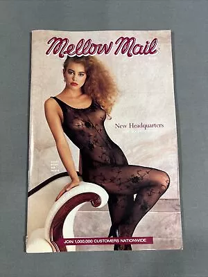 Vintage 1988 Mellow Mail Lingerie Fashion Catalog / 1980s Magazine • $20