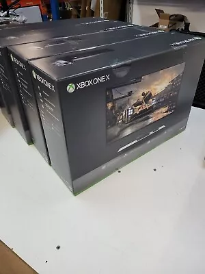 $835 • Buy Microsoft Xbox One X 1TB Console Brand NEW Sealed RARE 4K HDR Collector