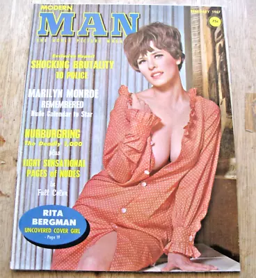 Vintage Modern Man Magazine February 1967 • $30