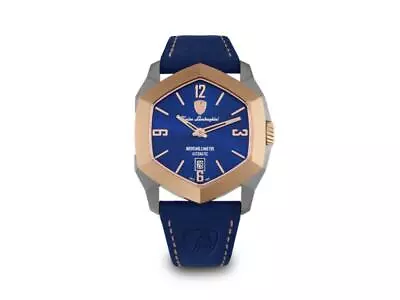 Lamborghini Novemillimetri Blue Automatic Watch Titanium 43 MmTLF-T08-3 • $3045
