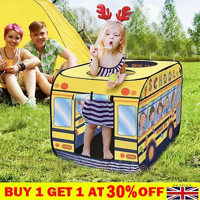 Kids Pop-Up Play Tent Ice Cream Truck.Playhouse Indoor&Outdoor Playhouse Gift UK • £11.93