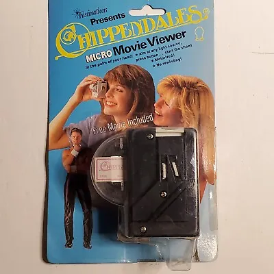 Vintage Fascinations Micro Movie Player/Viewer With (ADULT) Movie Chippendales 3 • $59