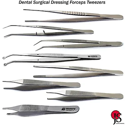 Medical Dental Surgical Nursing Cotton Suture Pliers Dressing Tweezers Adson Lab • $6.10