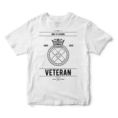 P.I.G HM British Armed Forces Navy HMS St Albans Veteran *054* T-shirt • $25.26