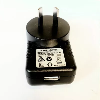 Black Universal Travel 5V 3A USB Wall Charger (IS07) Power Adapter Transformer  • $12.95