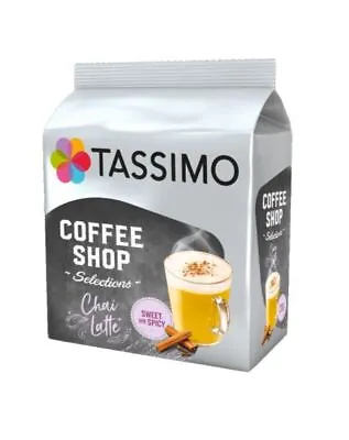 TASSIMO Chai Latte Tea T Discs Pods 8/16/24/40/80 Drinks • £9.49