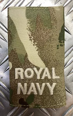 British Army Royal Navy MTP Camo Able Rate  ROYAL NAVY  Rank Slide - NEW • £6.99