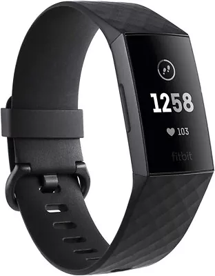 NEW Fitbit Charge 3 Fitness Activity Tracker Heart Rate Monitor S & L AU Ship • $99.99