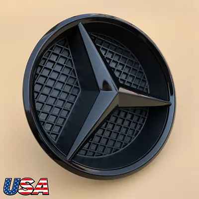 Front Star Black Emblem Grille Badge For Mercedes Benz W205 C300 C63 GLK350  • $23.98