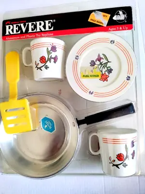 RARE Chilton Globe REVERE Revereware Miniature Toy Replicas Pan Dish Cups FREESH • $26