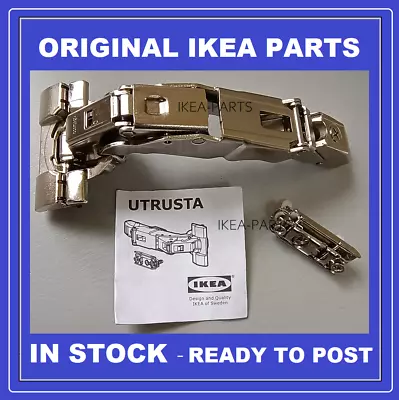 Ikea Utrusta Metod 153 Hinge Soft Close & Plate X1 Single New Original Parts • £9.50