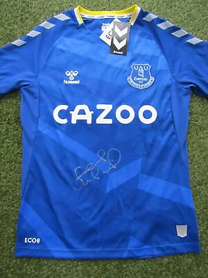 £49.99 • Buy Frank Lampard Hand Signed Everton 2021-2022 Home Football Shirt - Autograph
