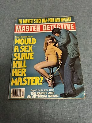 Master Detective Magazine 1976 Assault Cover True Crime Sexy Women • $12.99