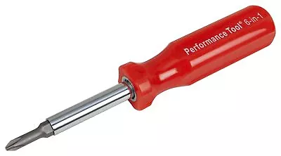 Performance Tool W975 6 In 1 Screwdriver • $9.99