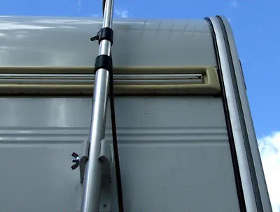 £13.49 • Buy Maxview Tv Aerial Mast Pole Clamps For Caravan Motorhome Boat Vw Camper Rv Radio