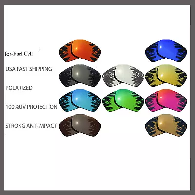 Replacement Polarized Lenses For-Oakley Fuel Cell OO9096 Sunglasses Anti Scratch • $8.38
