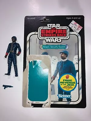 Vintage Star Wars ESB 1981 Bespin Security Guard Complete Card Back 48 Unpunched • $54.99