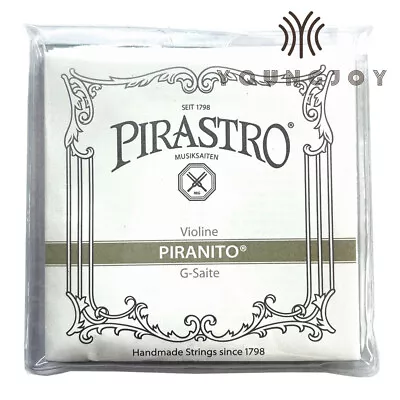Pirastro Piranito Violin String Full Set 4/4 Size Medium Set Ball Ends • $37.99