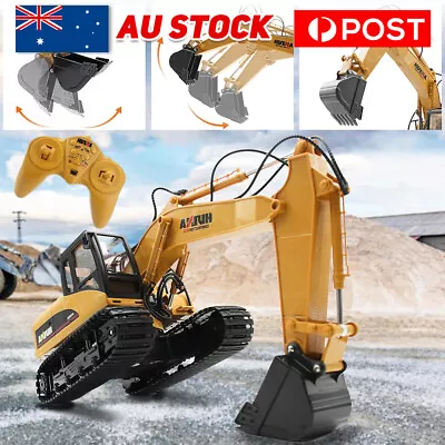 Construction Car Dump Excavator Bulldozer Remote Control Truck RTR Gifts For Kid • $43.59