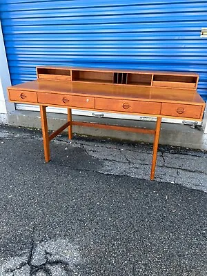 Dansk Danish Modern Flip Top Desk Peter Lovig Nielsen Vintage Jens Quistgaard • $2750