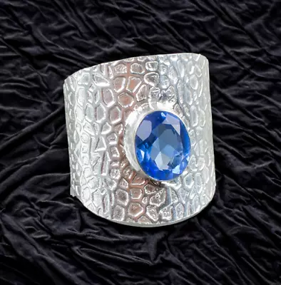 Tanzanite Gemstone 925 Sterling Silver Ring Handmade Jewelry Ring • $11.95