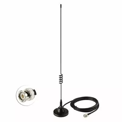 VHF UHF Ham Radio Mobile Police Scanner Antenna MagneticFor Uniden BCT15x BC355N • $19.89