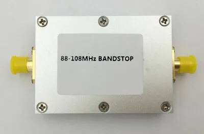 $25.86 • Buy FM Trap 88 - 108 MHz Broadcast FM Band Stop Filter