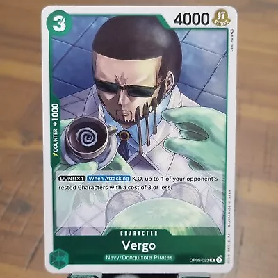 Vergo OP05-023 R - One Piece Card Game - Awakening Of The New Era • $1.20