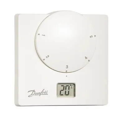 Danfoss Ret B - Rf Wireless Battery Electronic Room Thermostat Lcd 087n727000 • £109.98