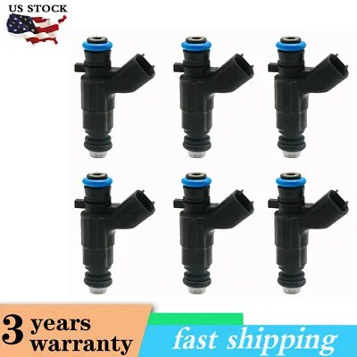 6Pcs Fuel Injectors For 04-08 Cadillac SRX CTS STS & Buick LaCrosse 3.6L V6  • $45.64