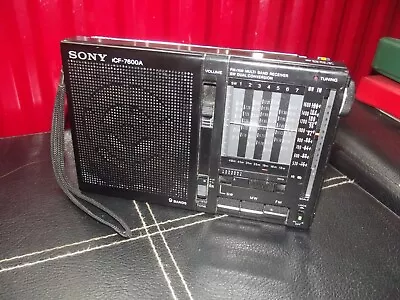 Sony ICF-7600A Multi Band Receiver Radio • £32