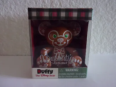 Disney 3  Vinylmation 2014 Holiday ~ Gingerbread Duffy The Disney Bear NIB • $65
