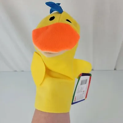 $34.94 • Buy Kids II Baby Einstein Duck Intage Plush Movie Show Hand Puppet Toy NEW