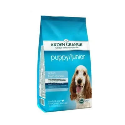 £60.18 • Buy Arden Grange Puppy/Junior Chicken & Rice Dry Dog Food - 12kg